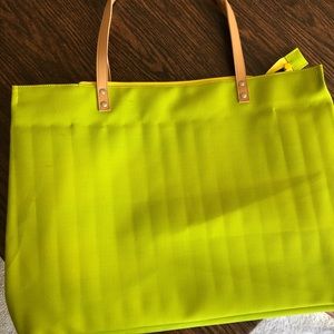 Chartreuse Beach Bag